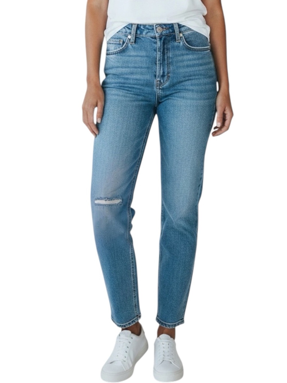 KANCAN Distressed High-Rise Raw Hem Jeans Size 6 — PERFECT FOR FALL!!!